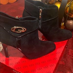 Guess sude booties